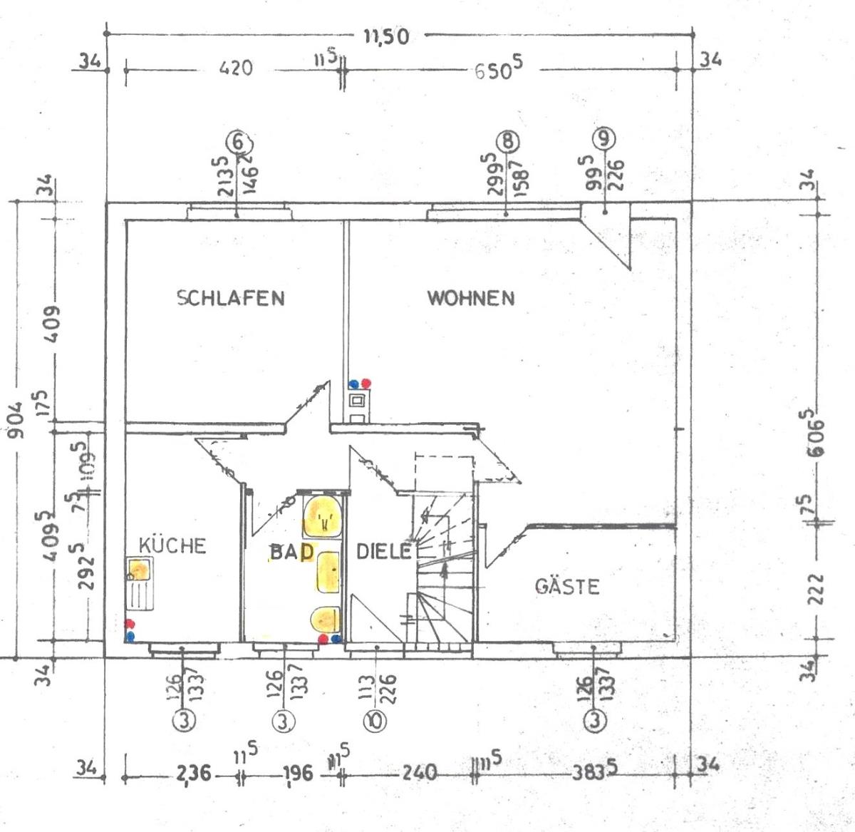 Reihenmittelhaus zum Kauf 319.000 € 6 Zimmer 144 m²<br/>Wohnfläche 466 m²<br/>Grundstück Schwarzenbek 21493