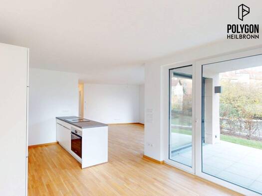Wohnung zur Miete - Erstbezug 1.345 € 3 Zimmer 88,8 m² EG Happelstraße 43 Heilbronn 74074
