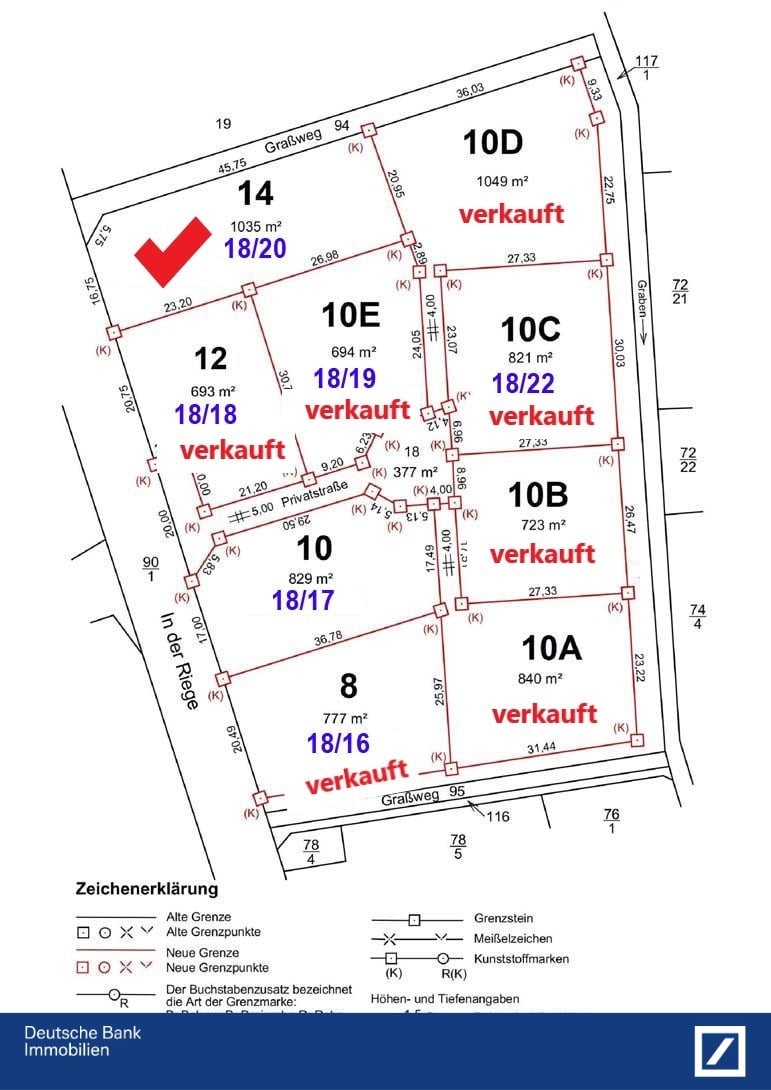 Grundstück zum Kauf 114.000 € 1.035 m²<br/>Grundstück ab sofort<br/>Verfügbarkeit Zersen Hessisch Oldendorf 31840