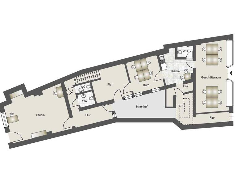 Mehrfamilienhaus zum Kauf 1.200.000 € 16 Zimmer 345 m² 220 m² Grundstück Bad Godesberg Bonn 53117