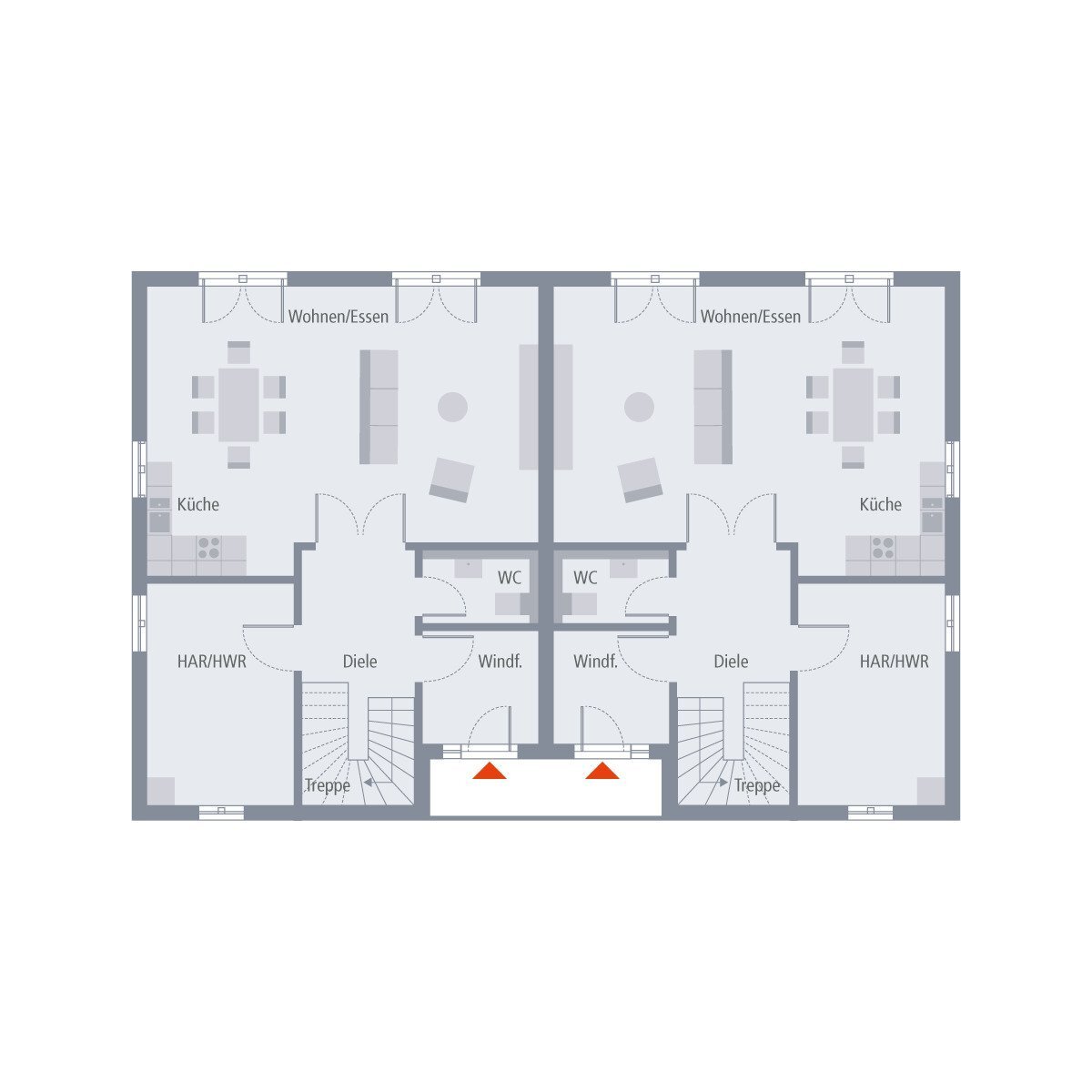 Mehrfamilienhaus zum Kauf 798.900 € 10 Zimmer 278,7 m²<br/>Wohnfläche 520 m²<br/>Grundstück Hamminkeln Hamminkeln 46499