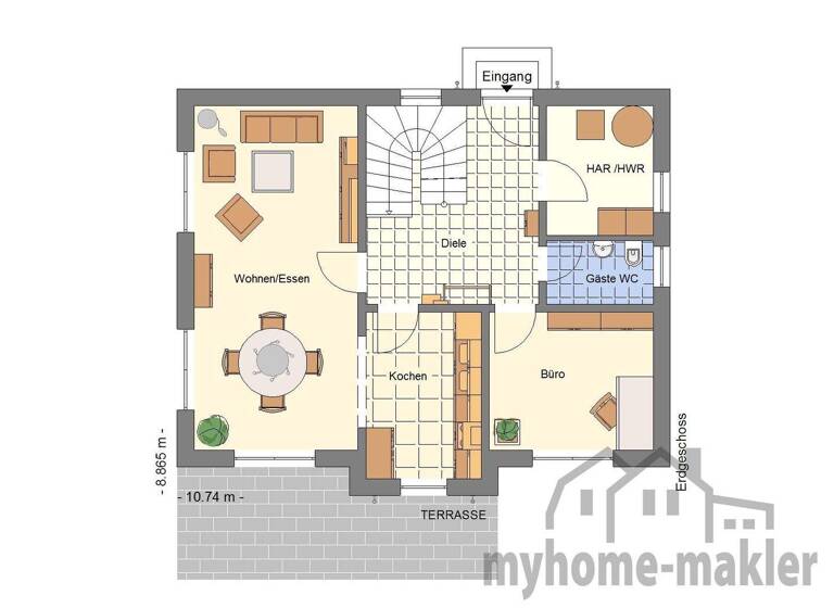 Stadthaus zum Kauf provisionsfrei 549.000 € 5 Zimmer 138,6 m² 711 m² Grundstück Leutershausen 91578