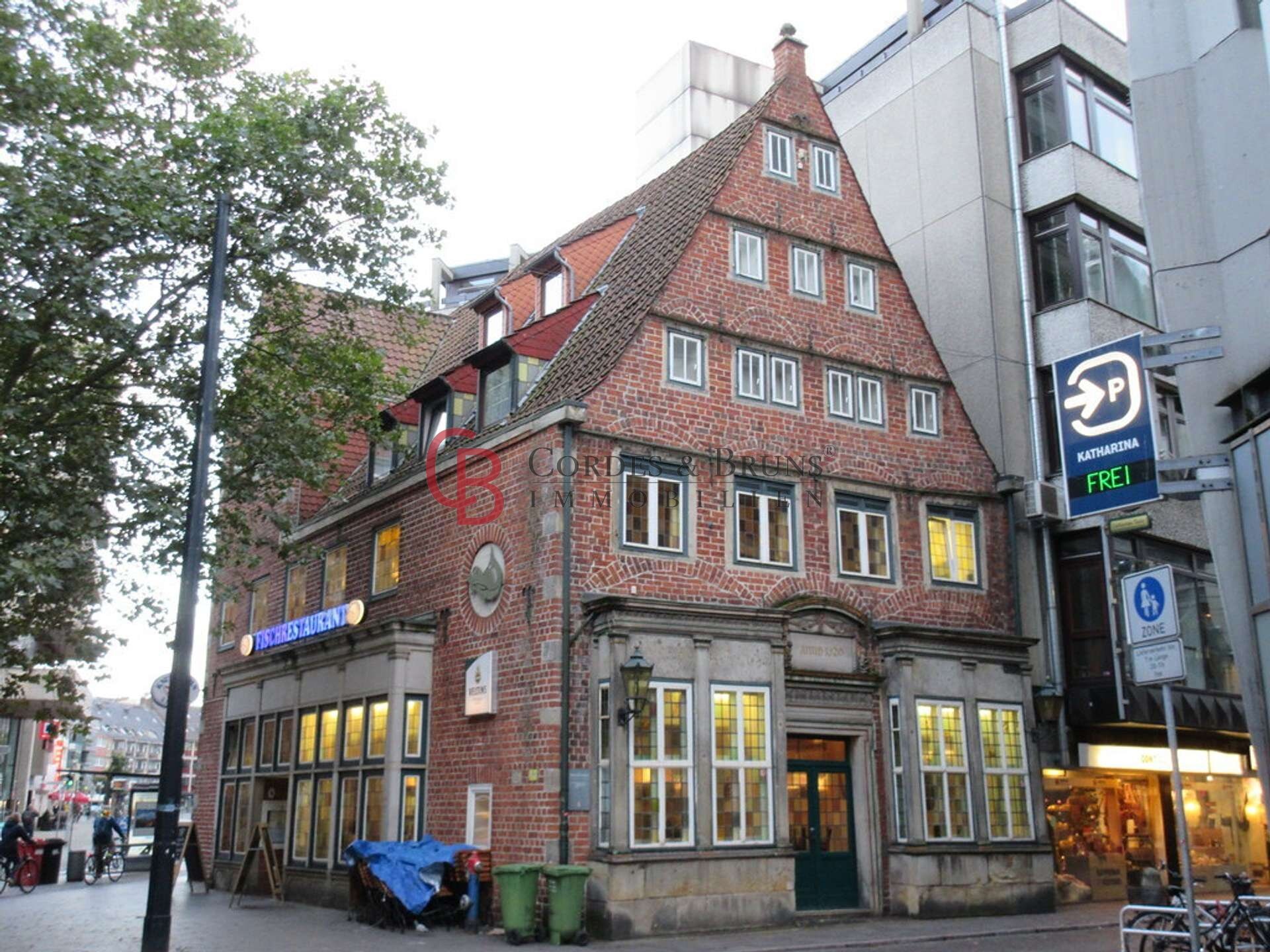 Restaurant zur Miete provisionsfrei 9.520 € 330 m²<br/>Gastrofläche Altstadt Bremen 28195