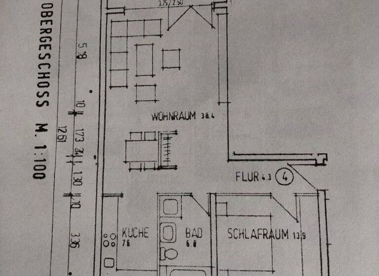 Wohnung zum Kauf provisionsfrei 285.000 € 2 Zimmer 72,7 m² 1. Geschoss Akazienstr. 53 Griesheim Frankfurt - Griesheim 65933