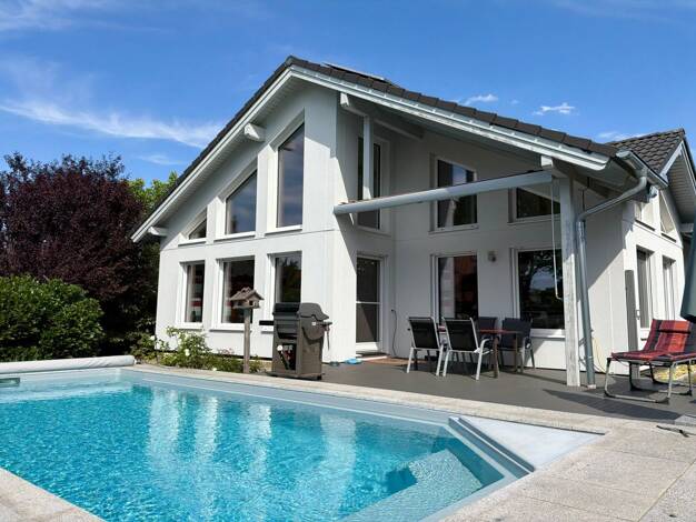 Einfamilienhaus zum Kauf - Erstbezug 595.000 € 3 Zimmer 121,2 m² 567 m² Grundstück Ludwigsmoos Königsmoos 86669