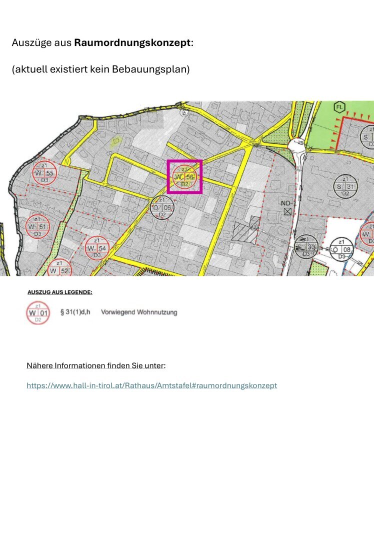 Grundstück zum Kauf 909 m²<br/>Grundstück Aichheim 13 Hall in Tirol 6060