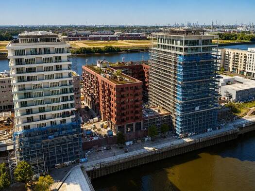 Wohnung zur Miete 1.246 € 1 Zimmer 30,5 m² 6. Geschoss frei ab 01.11.2026 Kirchenpauerstraße Kleiner Grasbrook Hamburg 20457
