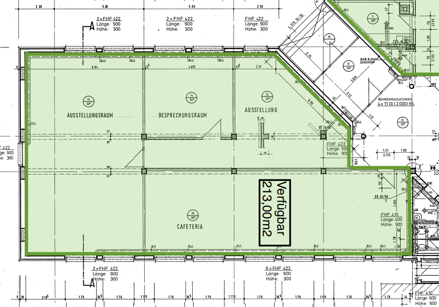 Bürofläche zur Miete provisionsfrei 7,80 € 213 m²<br/>Bürofläche ab 213 m²<br/>Teilbarkeit Lütgendortmund - Ost Dortmund 44379