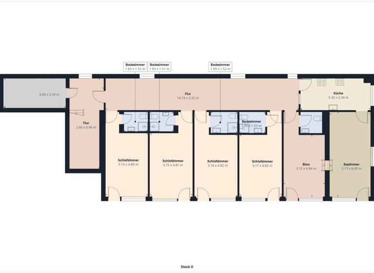Mehrfamilienhaus zum Kauf 390.000 € 15 Zimmer 494 m²<br/>Wohnfläche 809 m²<br/>Grundstück Hornberg Altensteig / Hornberg 72213
