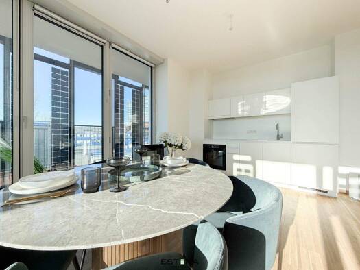 Studio zur Miete - Erstbezug 886 € 1 Zimmer 32,1 m² 32. Geschoss Donau-City-Straße Wien 1220