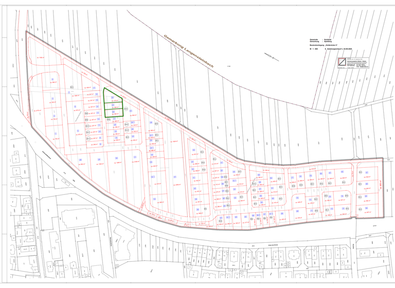 Grundstück zum Kauf 77.000 € 260 m² Grundstück Holderäcker II Spielberg Karlsbad 76307