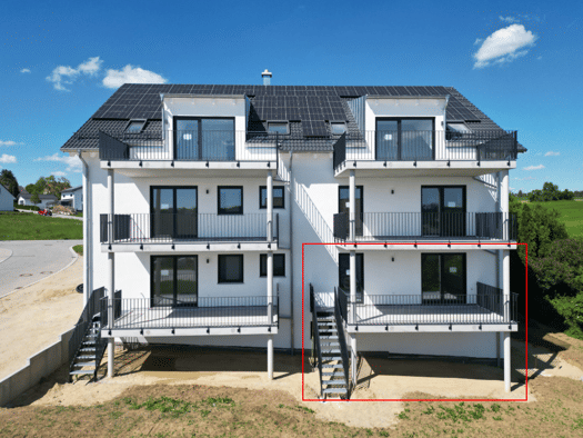 Wohnung zur Miete - Erstbezug 1.200 € 3 Zimmer 89,5 m² frei ab 01.11.2026 Schmatzhausen Hohenthann 84098