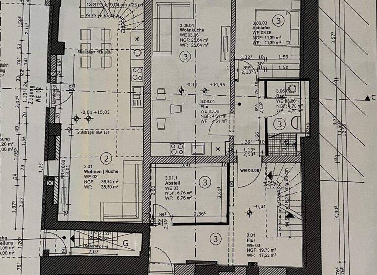 Maisonette zur Miete 1.343 € 3 Zimmer 103,3 m² EG frei ab 01.04.2026 Altstadt Wismar 23966