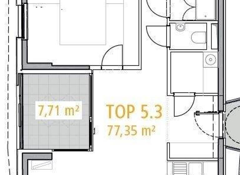 Wohnung zur Miete 1.460 € 3 Zimmer 85,1 m² 5. Geschoss frei ab sofort Salzburg 5020