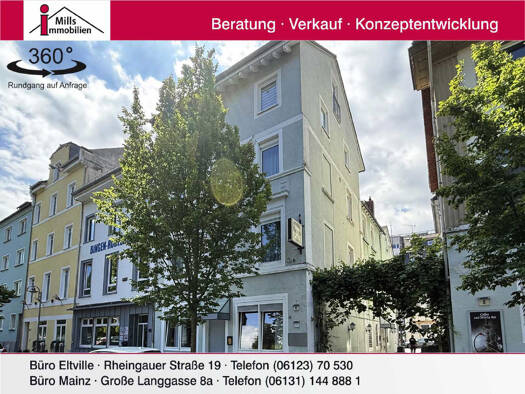 Mehrfamilienhaus zum Kauf als Kapitalanlage geeignet 598.000 € 17 Zimmer 490 m² 181 m² Grundstück Bingen Bingen am Rhein 55411