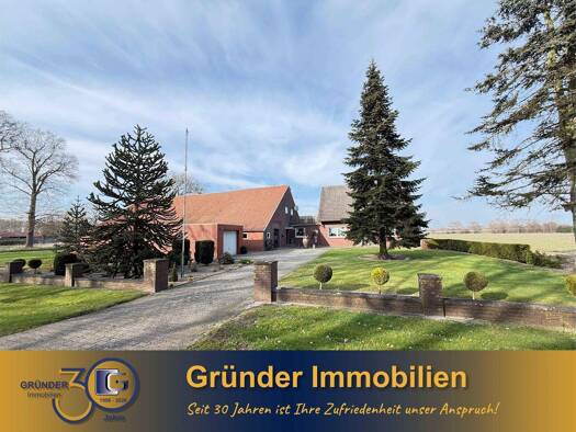 Bauernhaus zum Kauf 318.000 € 7 Zimmer 201 m² 4.655 m² Grundstück Rhede Rhede (Ems) 26899