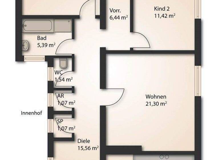 Wohnung zum Kauf 289.000 € 4 Zimmer 113,6 m² St. Ruprecht Klagenfurt 9020