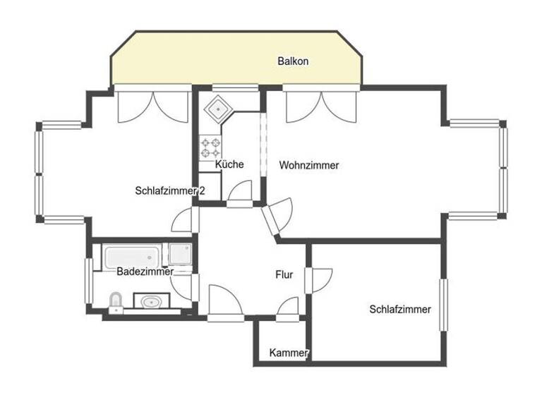 Sonstiges zum Kauf als Kapitalanlage geeignet 329.900 € 3 Zimmer 76 m² Hermsdorf Berlin 13467