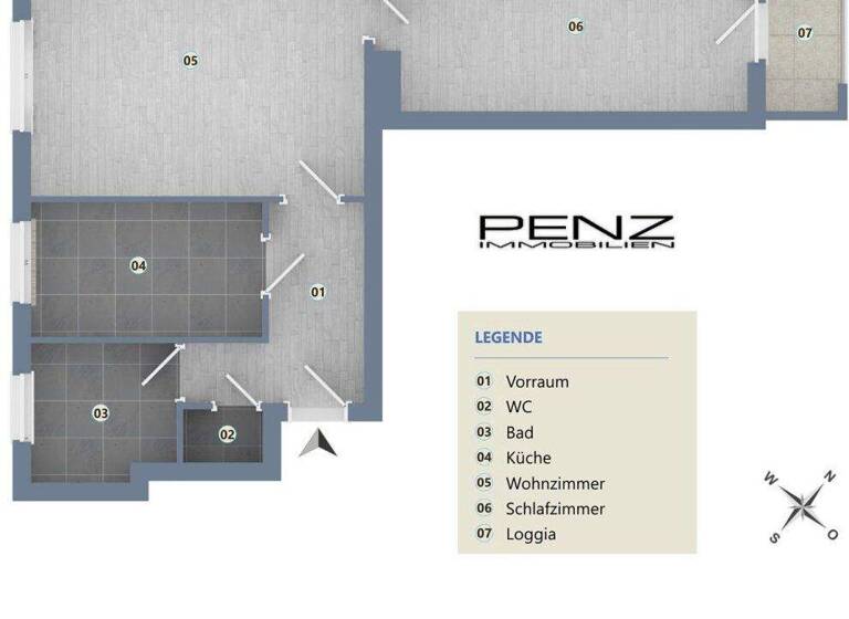 Wohnung zur Miete 1.235 € 2,5 Zimmer 60 m² 2. Geschoss frei ab 01.04.2026 Wien 1020