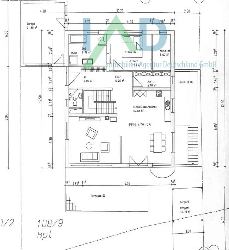 Einfamilienhaus zum Kauf 1.025.000 € 9 Zimmer 300 m²<br/>Wohnfläche 446 m²<br/>Grundstück Eutingen Eutingen im Gäu 72184