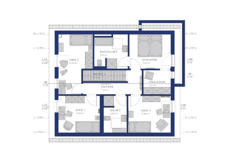 Einfamilienhaus zum Kauf 506.316 € 5 Zimmer 165 m² 750 m² Grundstück Oebles-Schlechtewitz Bad Dürrenberg 06231