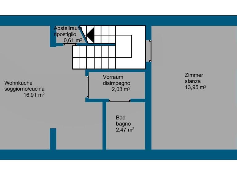 Reihenmittelhaus zum Kauf 160.000 € 2 Zimmer 79 m² 50 m² Grundstück frei ab sofort Gambassi Terme