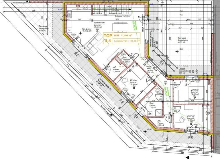 Wohnung zum Kauf 535.000 € 4 Zimmer 112 m² 1. Geschoss Münichsthal 2122