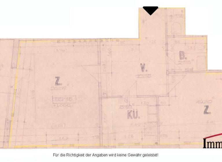 Wohnung zum Kauf 199.900 € 2 Zimmer 3. Geschoss Quellenstraße Wien 1100