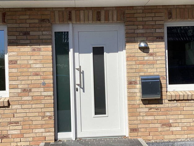 Doppelhaushälfte zur Miete - Erstbezug 1.500 € 5 Zimmer 107 m² 276 m² Grundstück Flensburg 24943