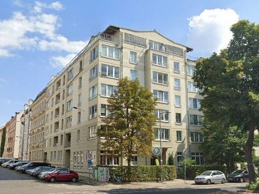 Wohnung zur Miete 689 € 2 Zimmer 77,8 m² 4. Geschoss frei ab 15.08.2026 August-Bebel-Straße 25 Südvorstadt Leipzig 04275