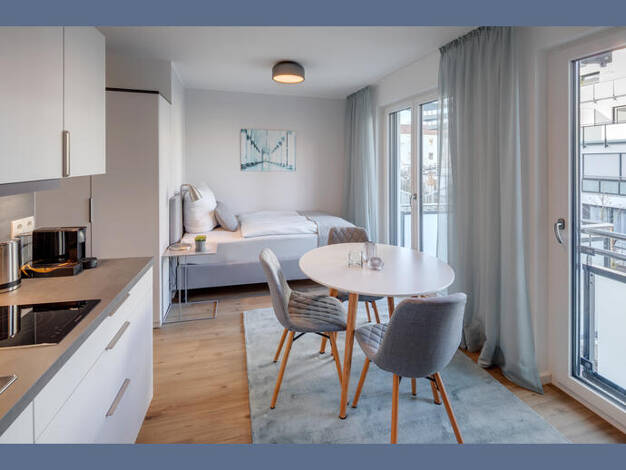 Studio zur Miete auf Zeit 1.300 € 1 Zimmer 26 m² frei ab 30.06.2026 Milbertshofen-Am Hart München 80809