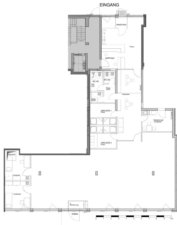 Bürofläche zur Miete 6.605 € 11 Zimmer 384 m²<br/>Bürofläche ab 298 m²<br/>Teilbarkeit Innerer Osten Regensburg 93055