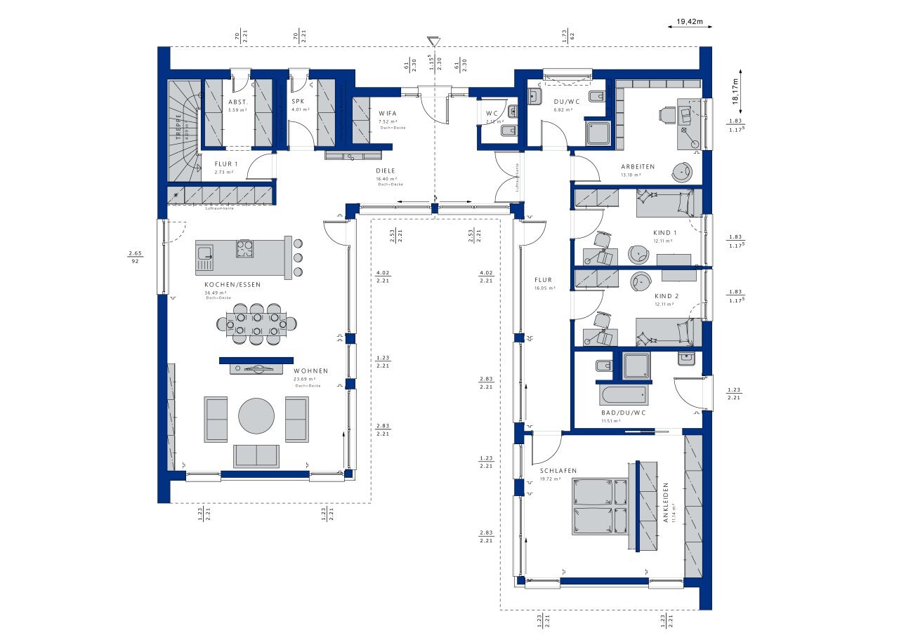 Bungalow zum Kauf 899.000 € 6 Zimmer 207 m²<br/>Wohnfläche 1.450 m²<br/>Grundstück Beimerstetten Beimerstetten 89179