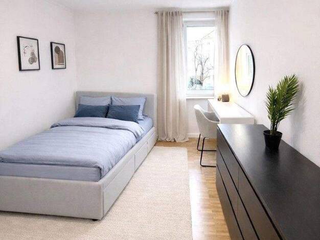 Studio zur Miete 790 € 1 Zimmer 15 m² 2. Geschoss Ackermannstrasse 1 Schwabing-West München 80797