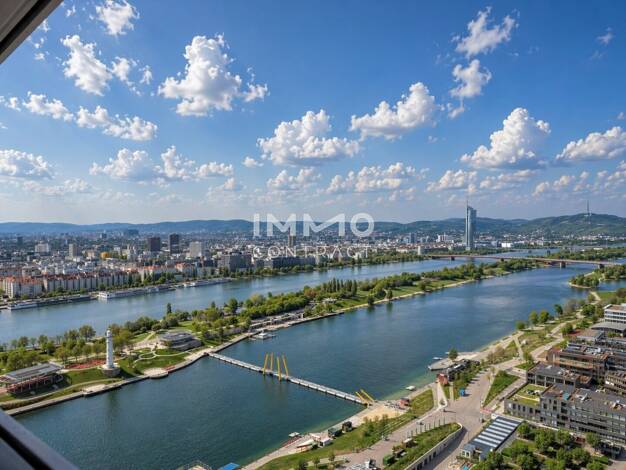 Wohnung zum Kauf - Neubau 424.710 € 1 Zimmer 36,5 m² 32. Geschoss Wagramer Straße 2 Donaustadt 1220