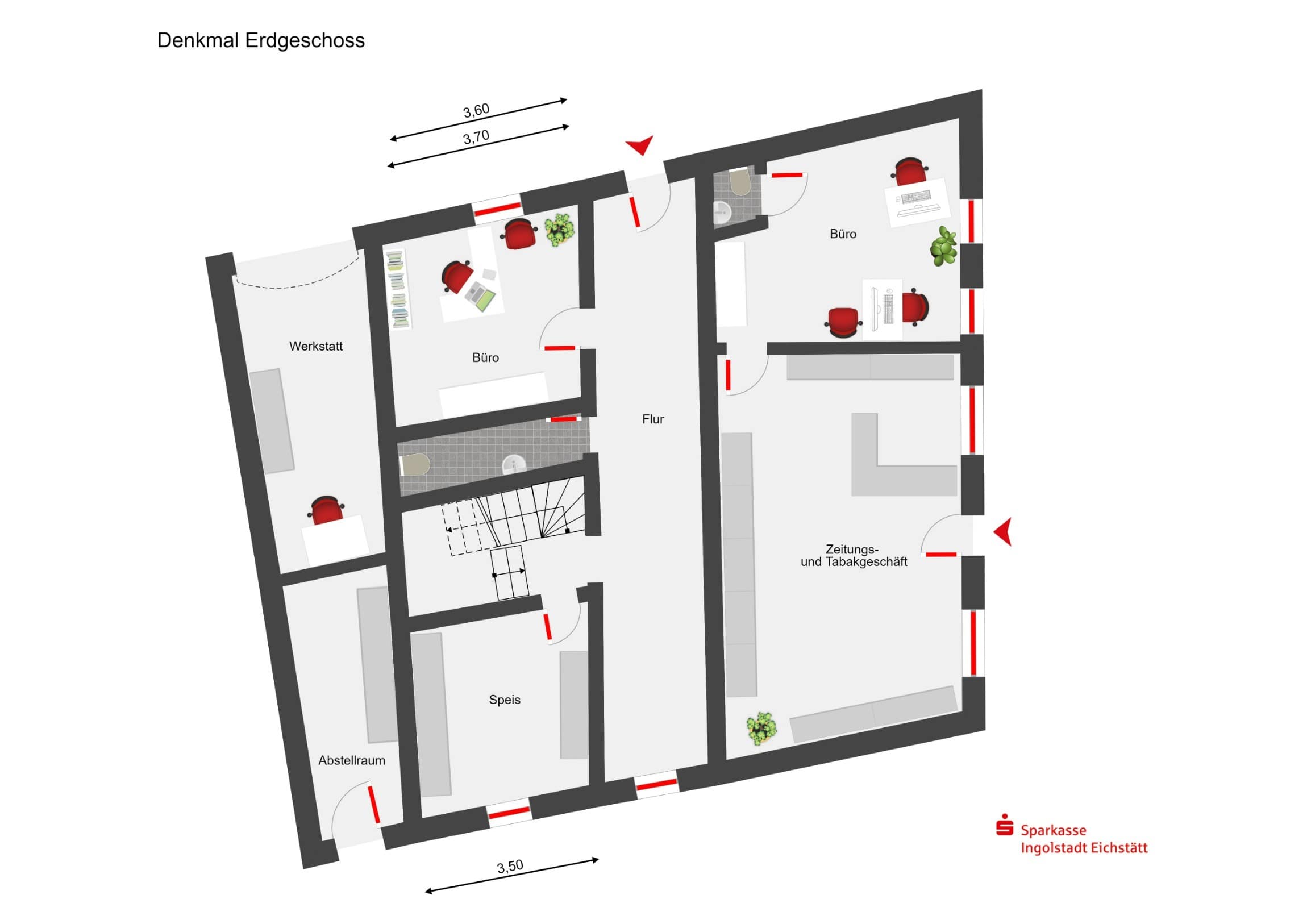 Mehrfamilienhaus zum Kauf 1.150.000 € 14 Zimmer 350 m²<br/>Wohnfläche 980 m²<br/>Grundstück Gaimersheim Gaimersheim 85080