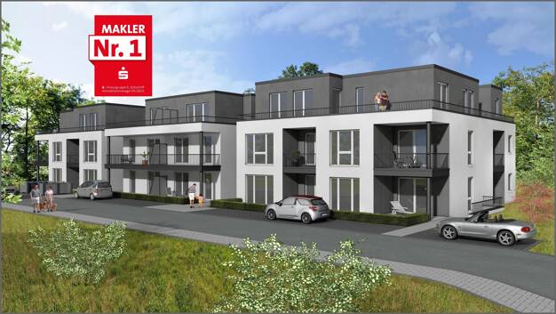 Wohnung zum Kauf - Neubau provisionsfrei 281.000 € 3 Zimmer 73,5 m² Busanstraße Werl Werl 59457