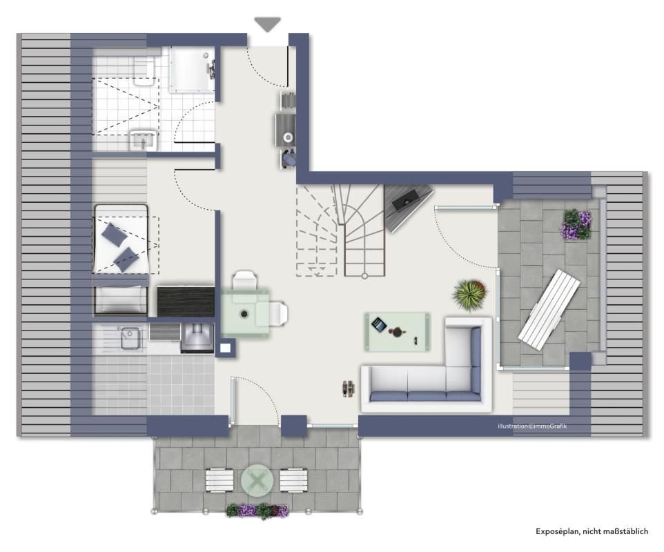 Wohnung zum Kauf 690.000 € 2 Zimmer 55,8 m²<br/>Wohnfläche Norderney 26548