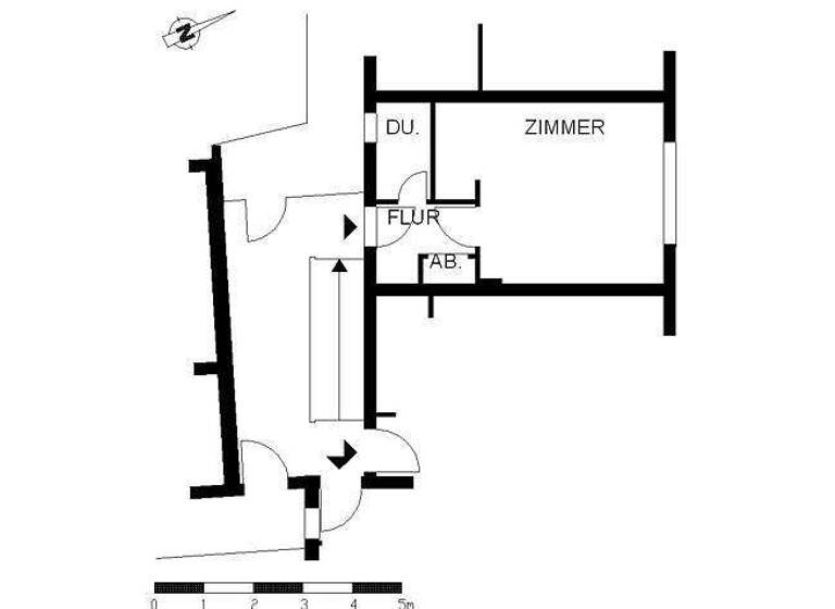 Studio zur Miete 246 € 1 Zimmer 23,9 m² 1. Geschoss frei ab 15.03.2026 Angeln 48 Hemelingen Bremen 28309