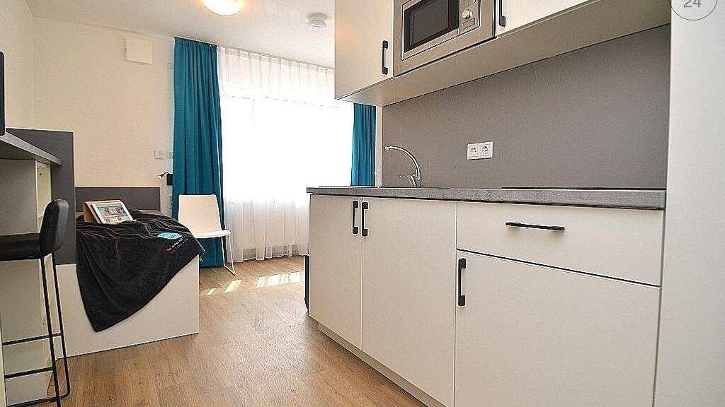 Studio zur Miete 619 € 1 Zimmer 20 m² 1. Geschoss frei ab 01.04.2026 Innenstadt Aschaffenburg 63739