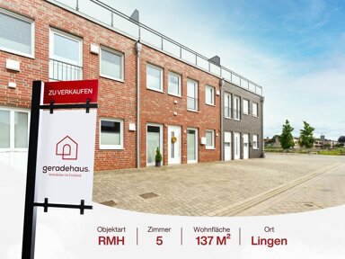 Reihenmittelhaus zum Kauf 474.900 € 5 Zimmer 137 m² 182 m² Grundstück Lingen Lingen 49808