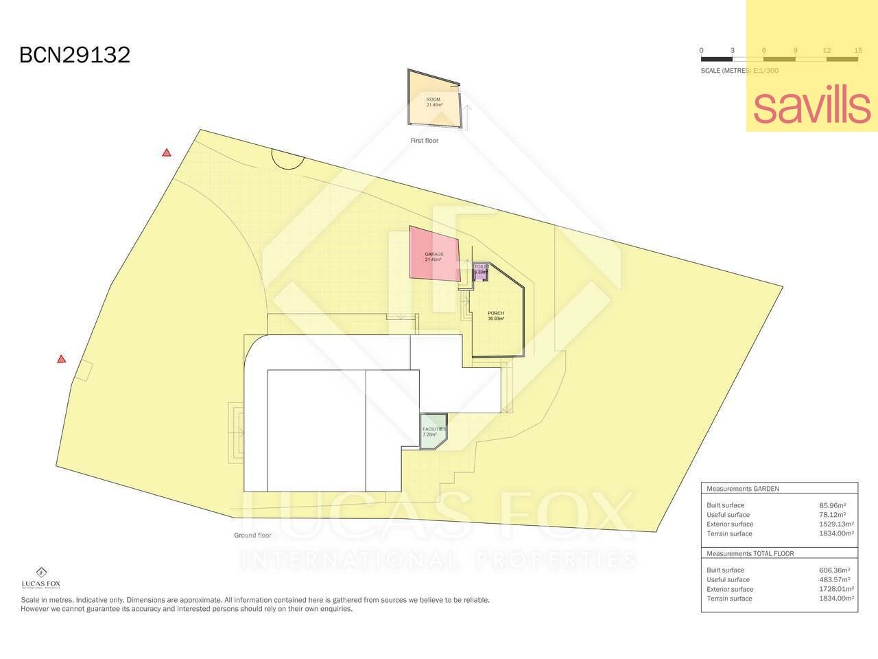 Villa zum Kauf provisionsfrei 3.500.000 € 10 Zimmer 621 m²<br/>Wohnfläche 1.834 m²<br/>Grundstück Barcelona 08017