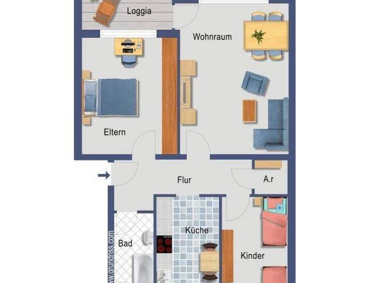 Wohnung zum Kauf provisionsfrei 229.300 € 3 Zimmer 75,1 m² 2. Geschoss Buchholzer Weg 13 Lichtenbroich Düsseldorf 40472