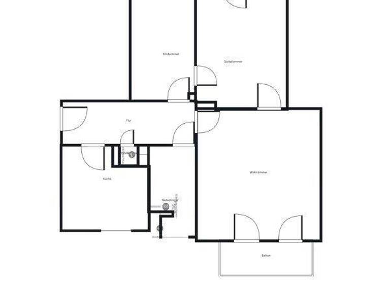 Wohnung zur Miete 464 € 3 Zimmer 64,2 m² 1. Geschoss frei ab 18.04.2026 Maxim-Gorki-Straße 16 Ludwigsfelde 14974