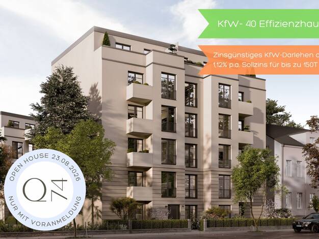Wohnung zum Kauf - Erstbezug 679.000 € 4 Zimmer 101,8 m² 2. Geschoss frei ab sofort Niederschönhausen Pankow 13156
