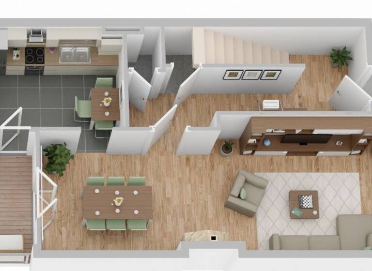 Reihenmittelhaus zum Kauf provisionsfrei 349.000 € 4 Zimmer 100 m² 368 m² Grundstück Woltmershausen Bremen 28197