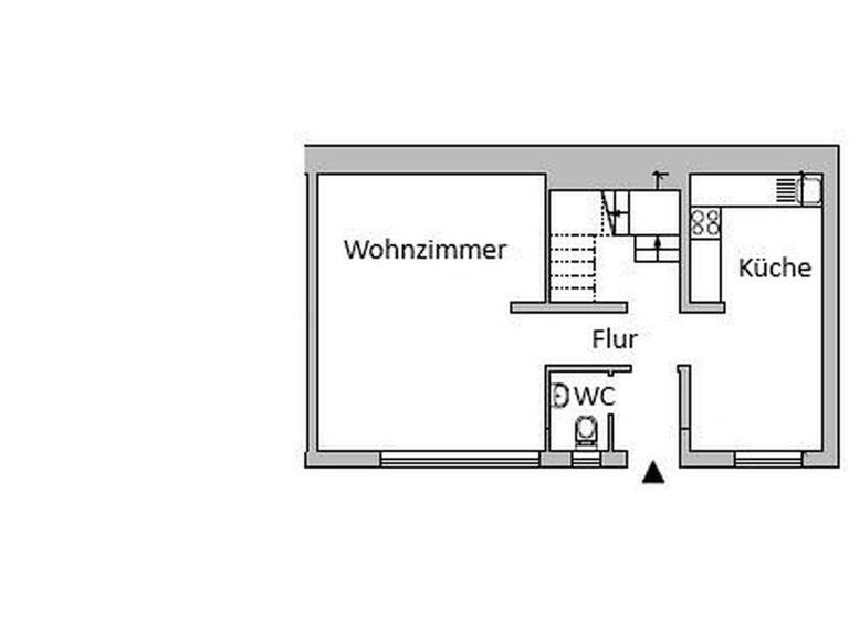 Maisonette zur Miete 799 € 2 Zimmer 68 m² EG Hauptstraße 13a Hollenstedt 21279