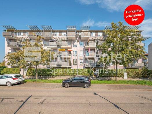 Wohnung zum Kauf provisionsfrei 148.000 € 2 Zimmer 45,1 m² 1. Geschoss Oberreut Karlsruhe / Oberreut 76189