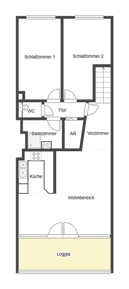 Maisonette zum Kauf 439.900 € 4 Zimmer 96 m²<br/>Wohnfläche 4.<br/>Geschoss Wien 1210