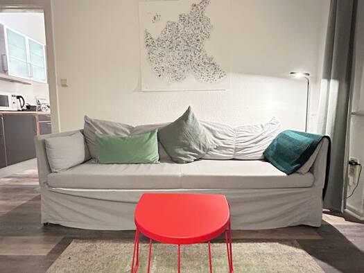 Wohnung zur Miete Wohnen auf Zeit 1.000 € 2 Zimmer 47 m² frei ab sofort Steindamm St. Georg Hamburg 20099